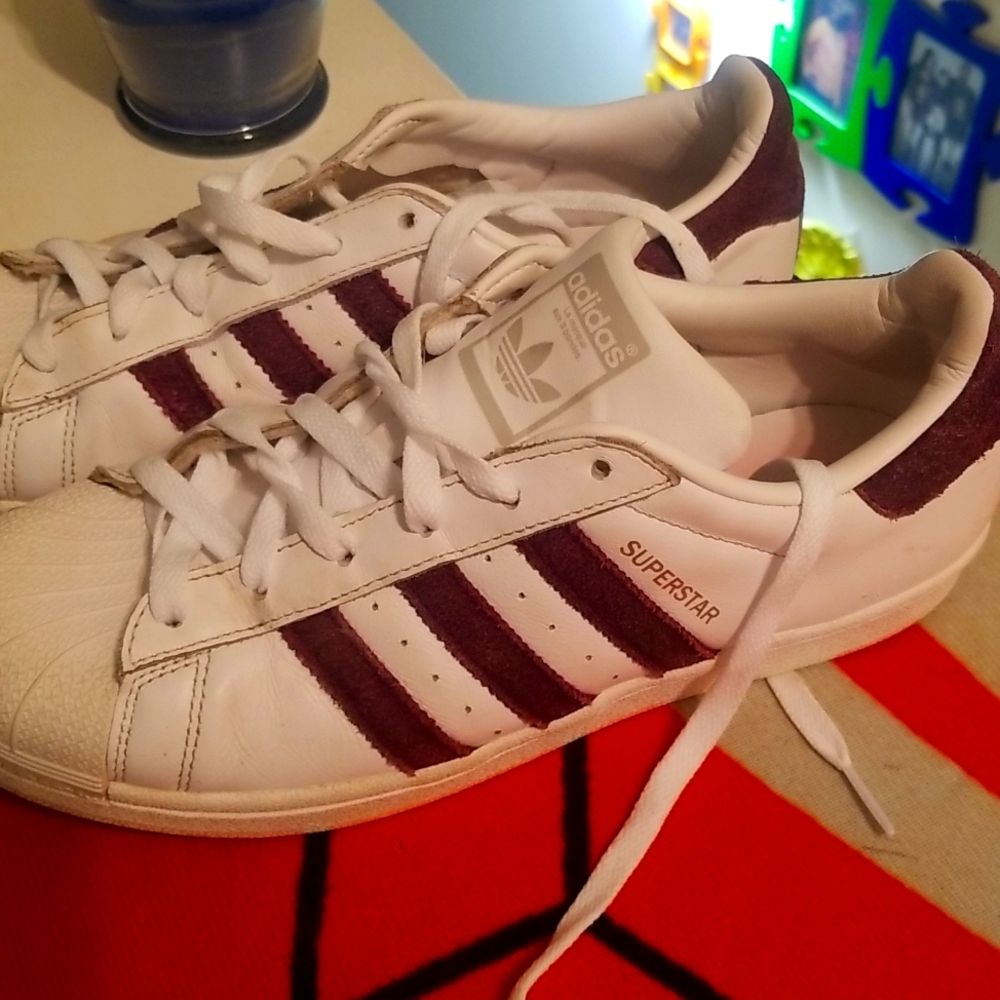 Adidas  superstar shoes size 8m